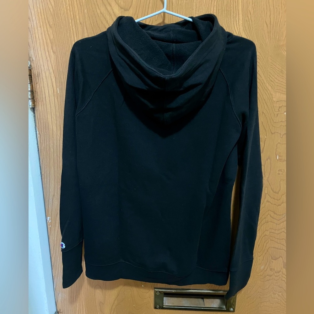 Women’s XS Champion hoodie, black - Picture 2 of 3